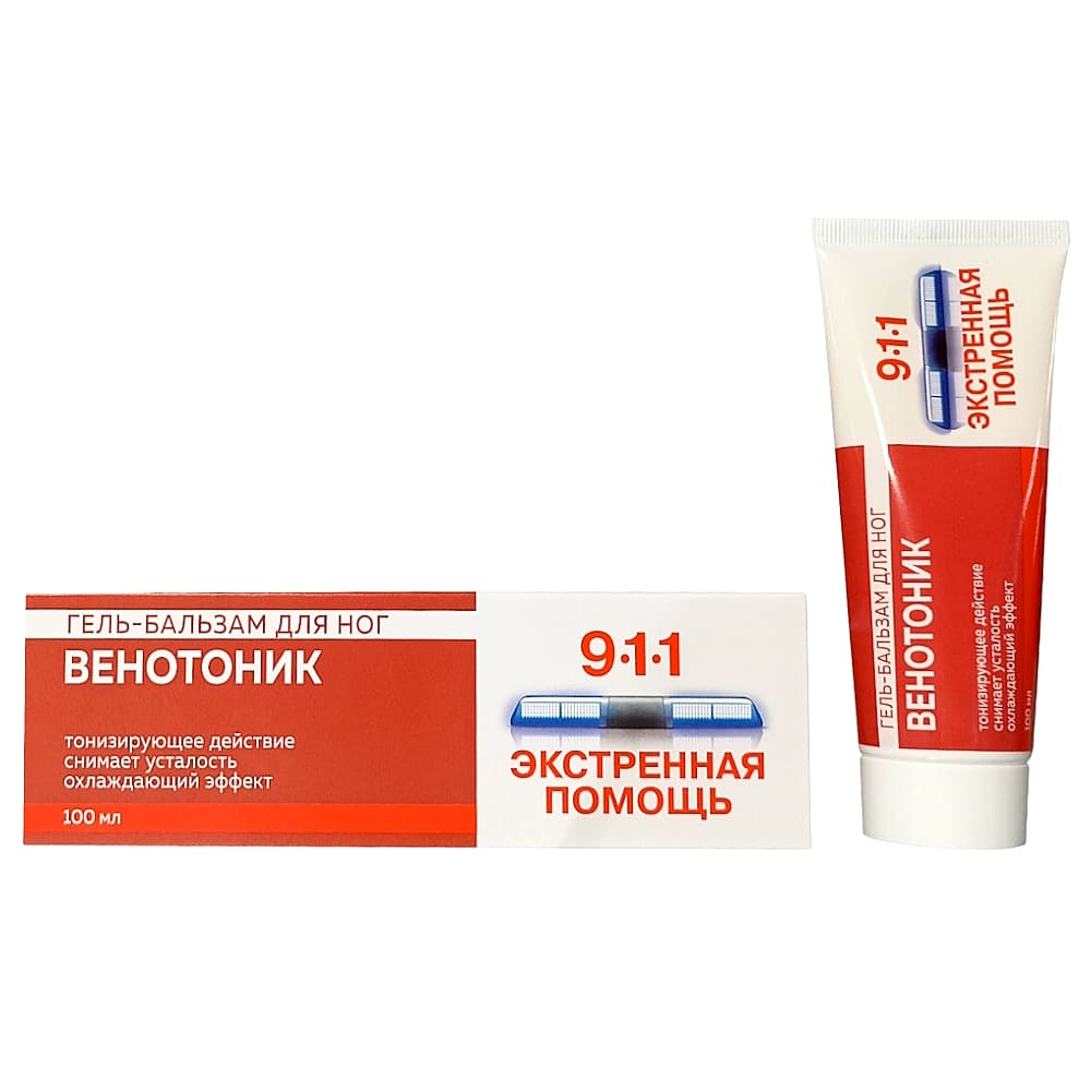 911 Венотоник, гель для ног, 100 мл.