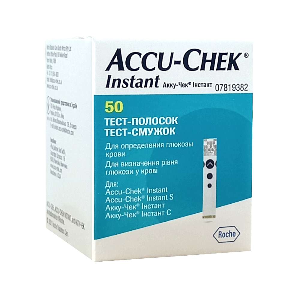 ACCU-CHEK Instant тест-полоски, №50