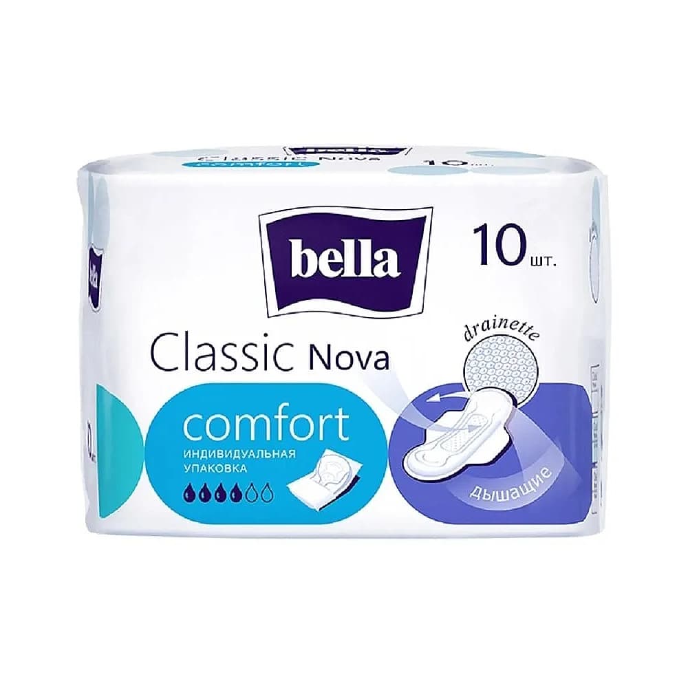 Bella Classic Nova Comfort прокладки, 10 шт.