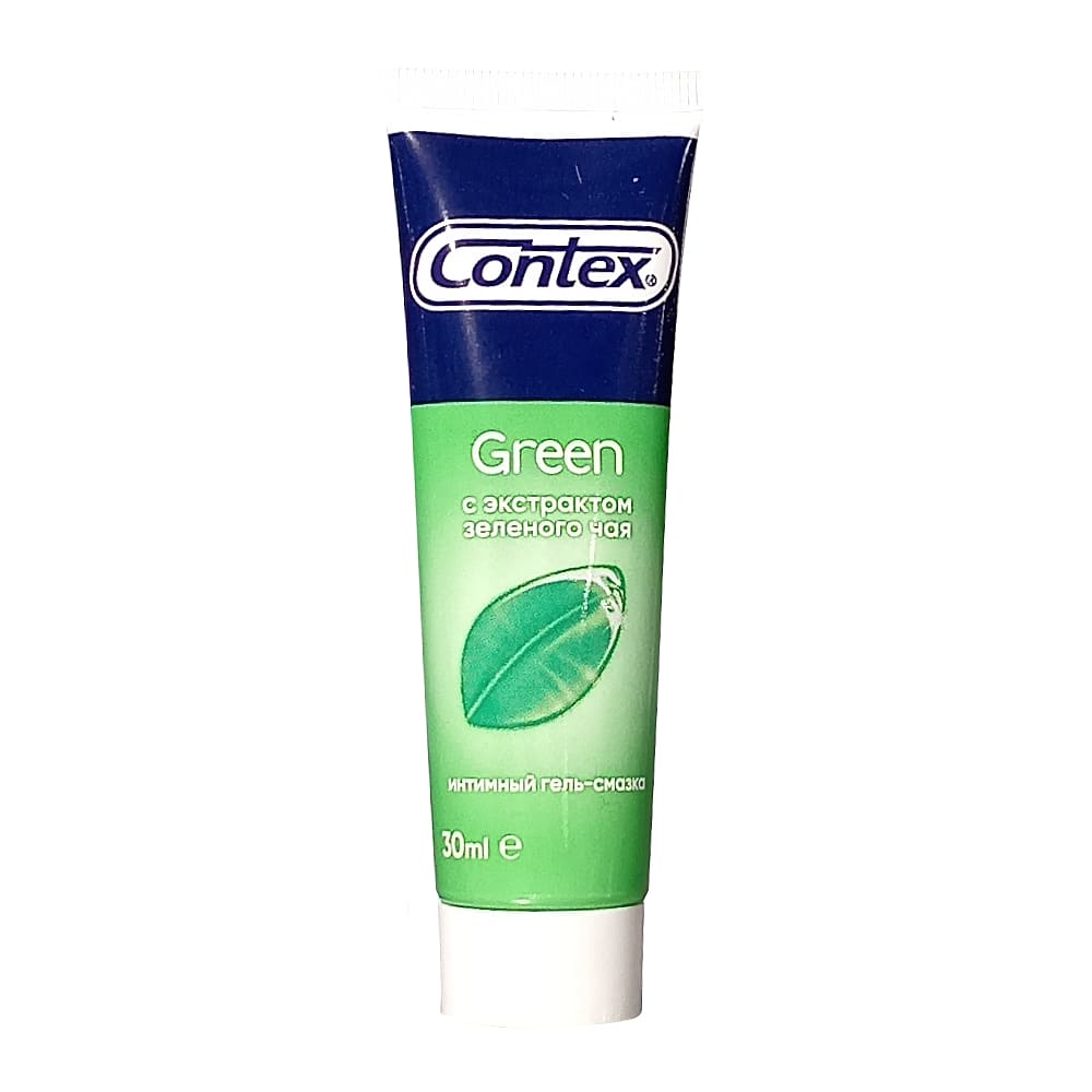CONTEX Green гель-смазка с экстрактом зеленого чая, 30 мл.