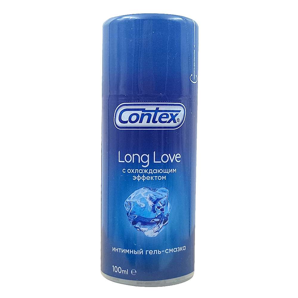 CONTEX Long Love гель-смазка с охлаждающим эффектом, 100 мл.