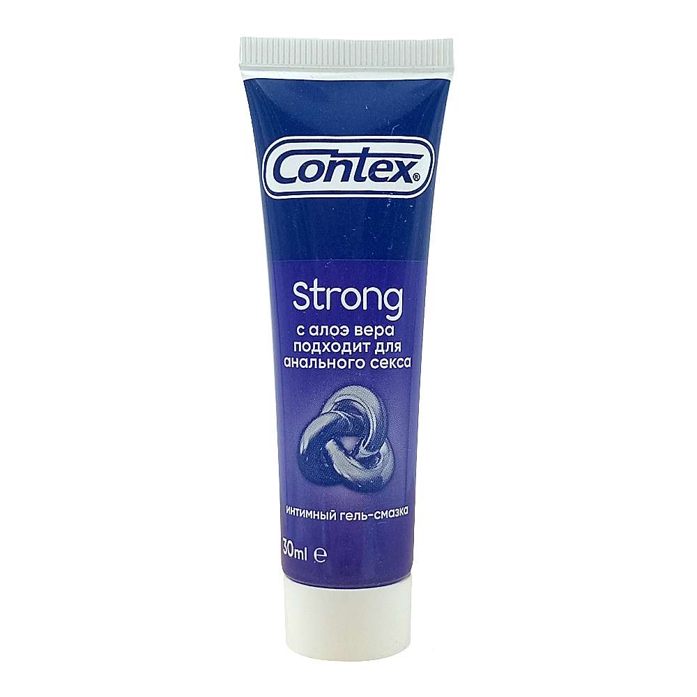 CONTEX Strong гель-смазка с алоэ, 30 мл.