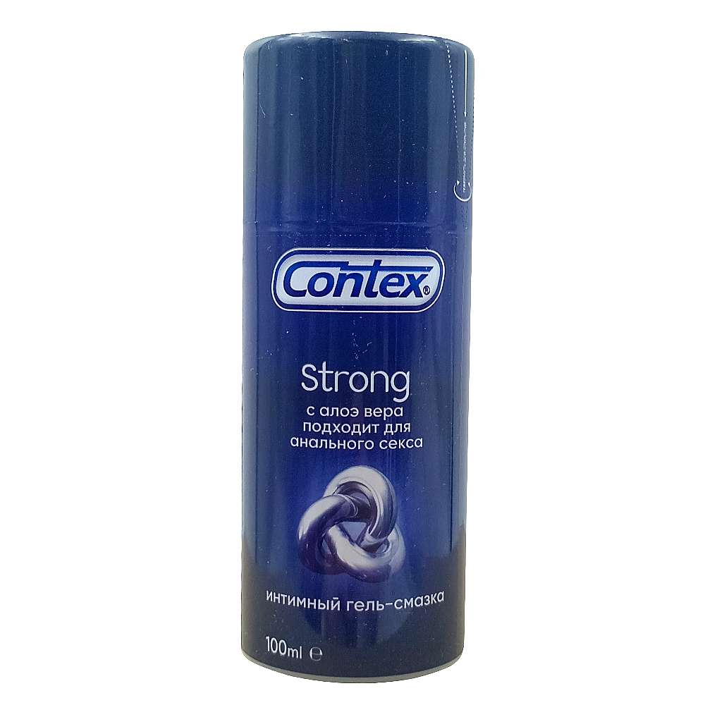 CONTEX Strong гель-смазка с регенерирующим эффектом для анального секса, 100 мл.