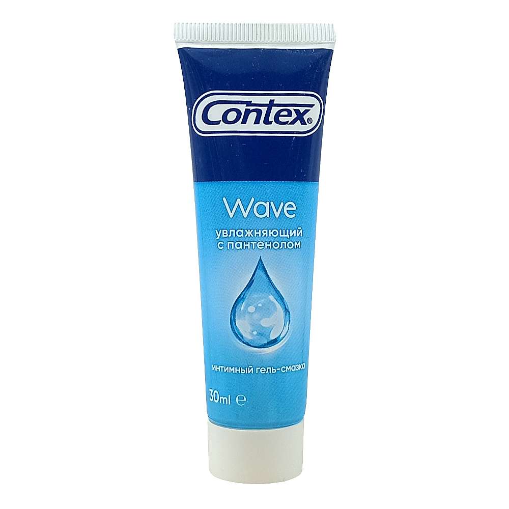 CONTEX Wave увлажняющая гель-смазка с пантенолом, 30 мл.