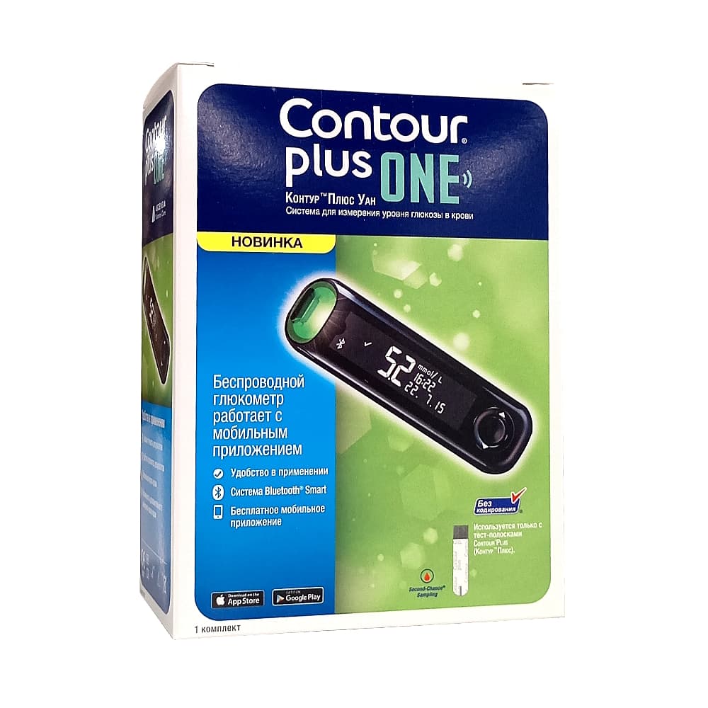 Contour Плюс УАН глюкометр