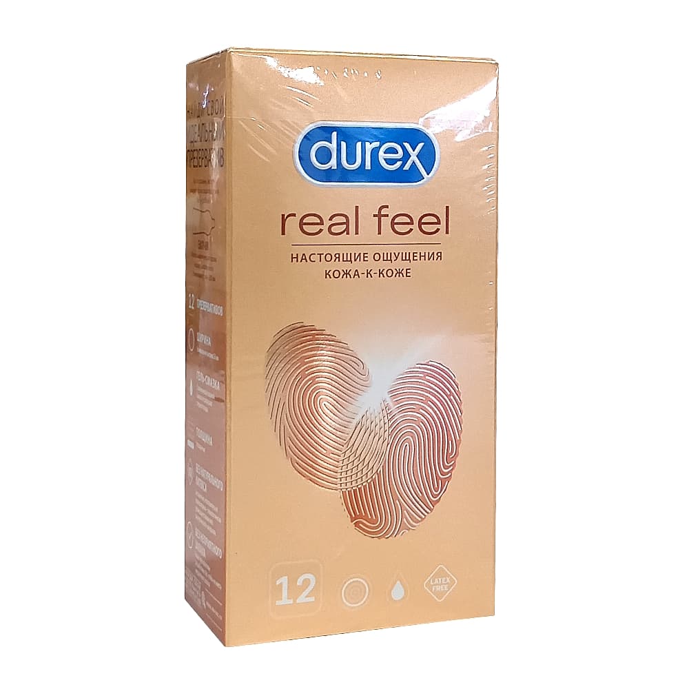 DUREX Real Feel презервативы, №12