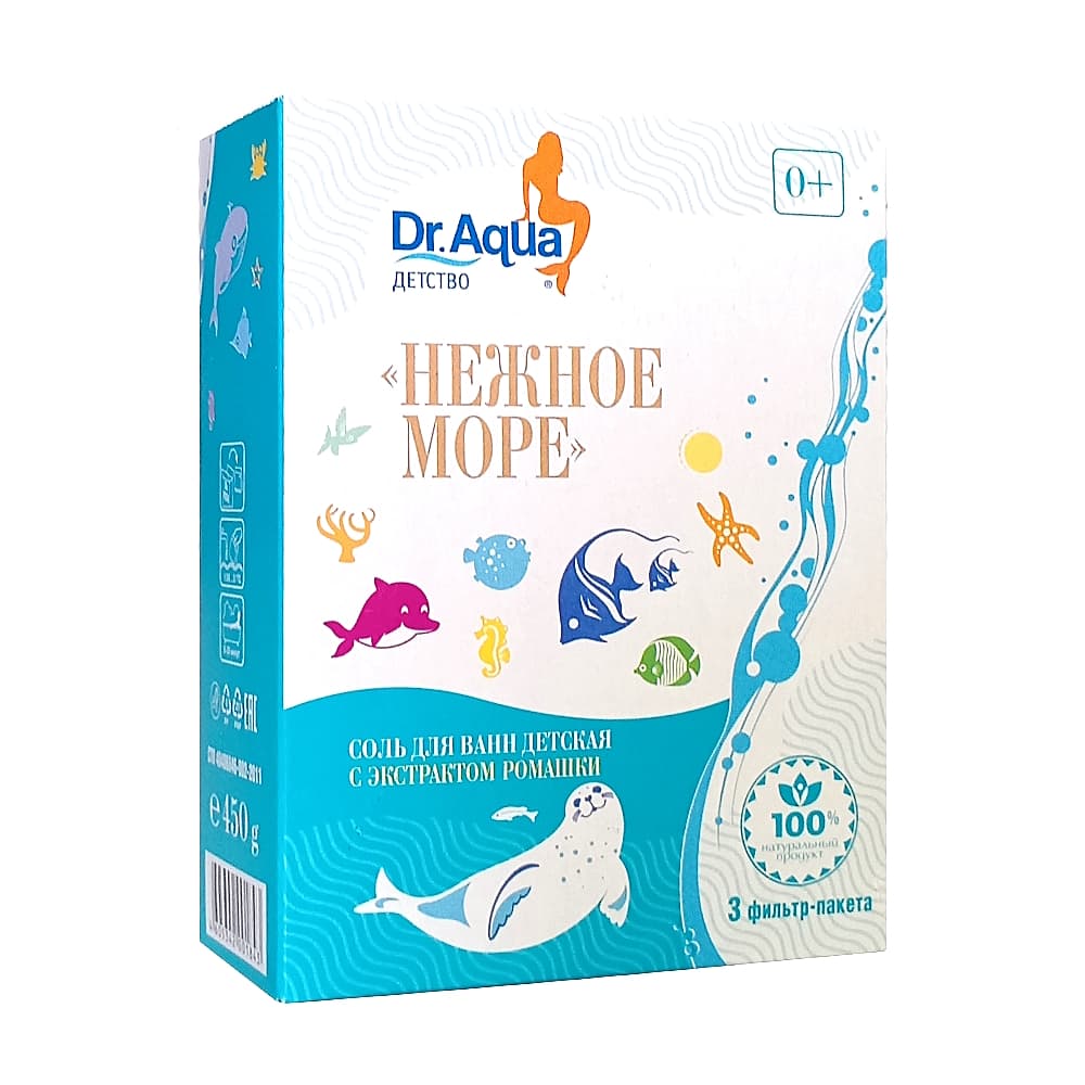 Dr Aqua Соль для ванн детская
