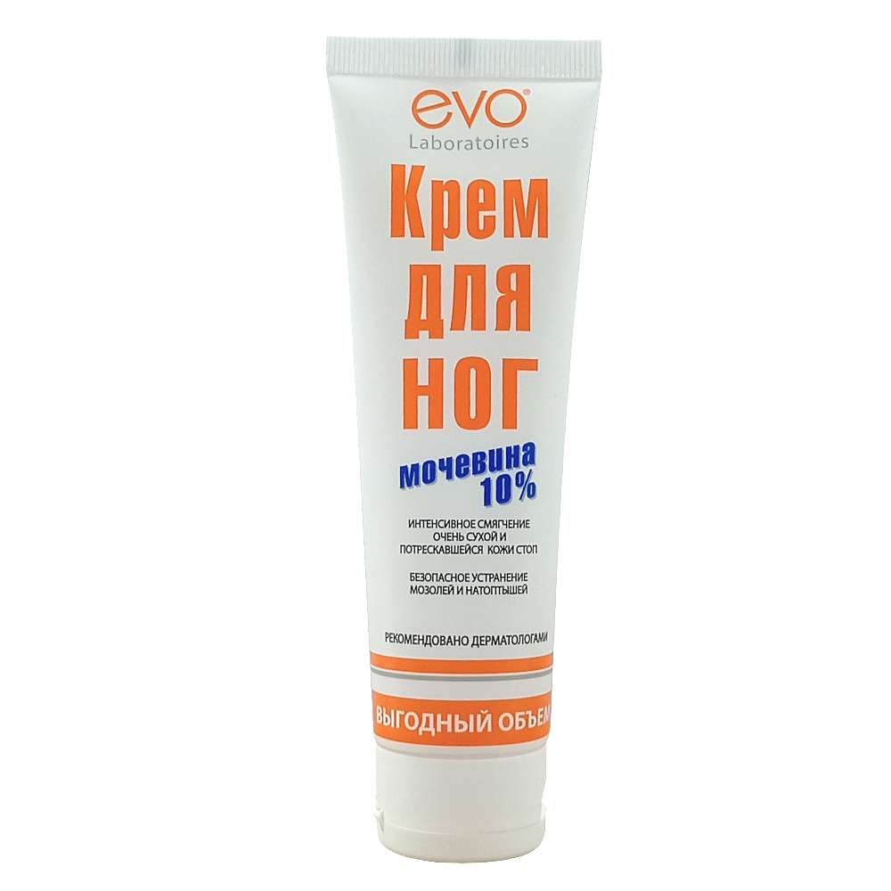 EVO крем для ног с мочевиной 10%, 100 мл 