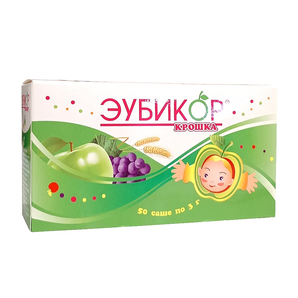 Эубикор Крошка порошок для приема внутрь 3 г. в пак. 50 шт