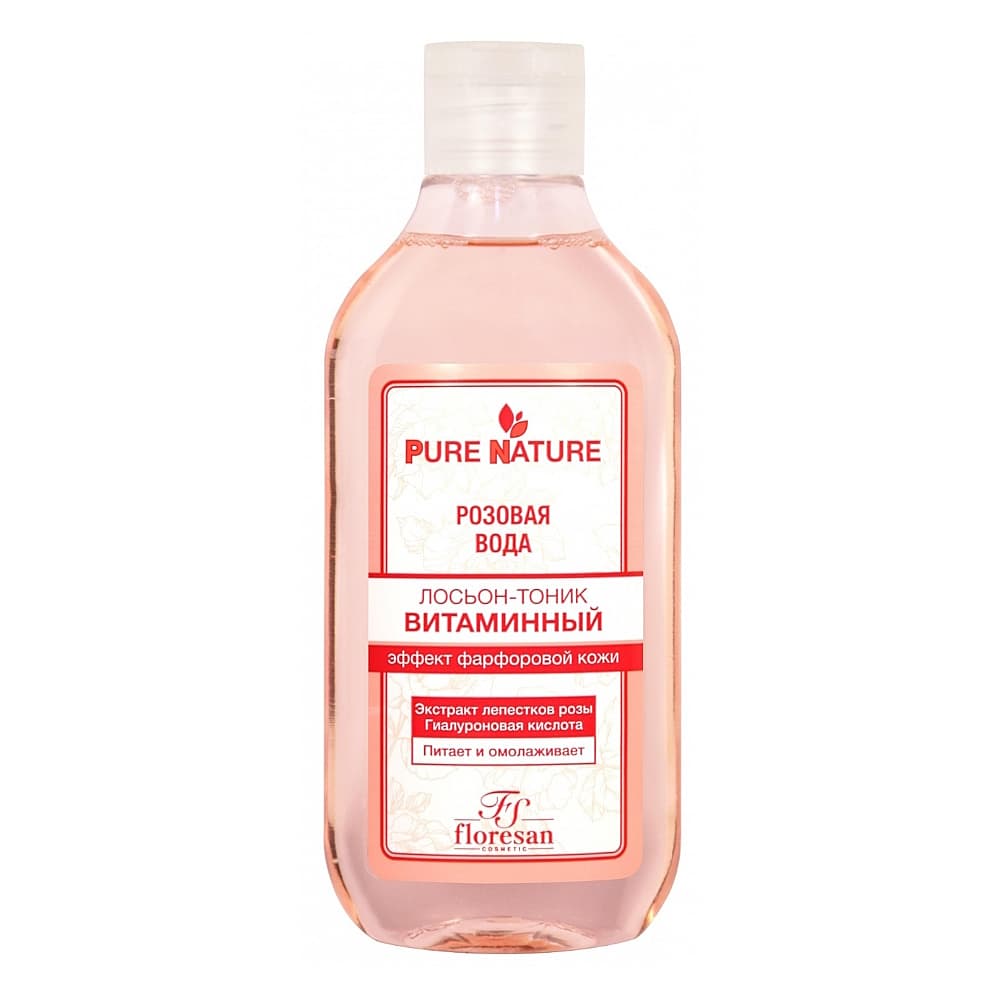 FLORESAN Pure Nature лосьон-тоник витаминный, 300 мл