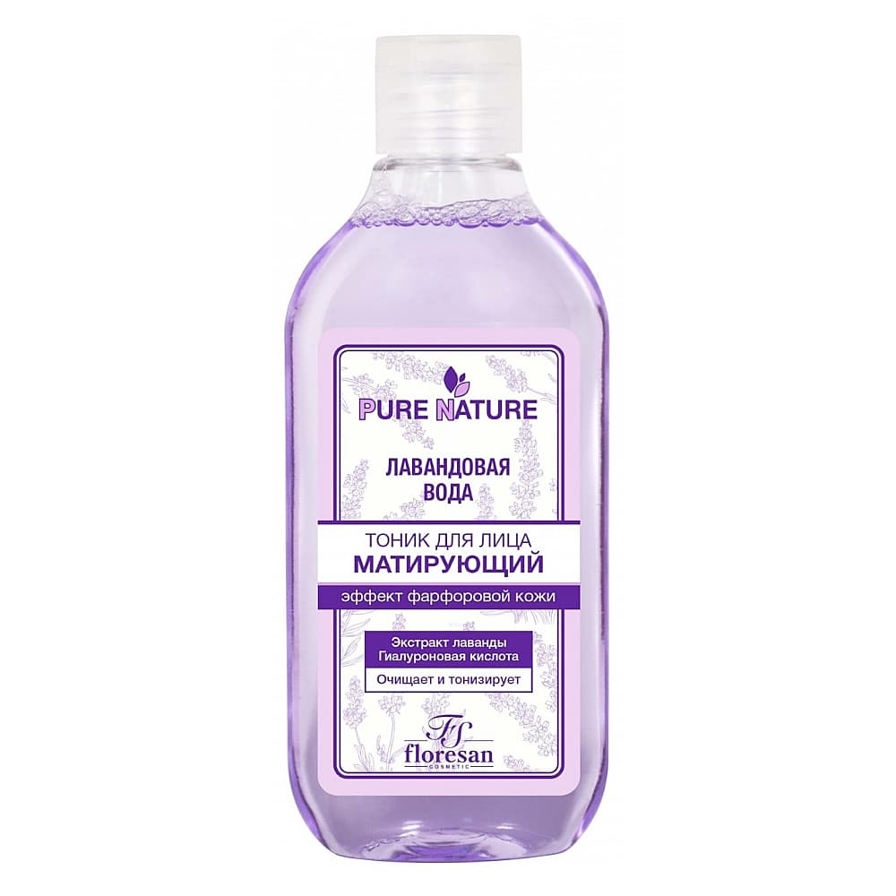 FLORESAN Pure Nature матирующий тоник, 300 мл