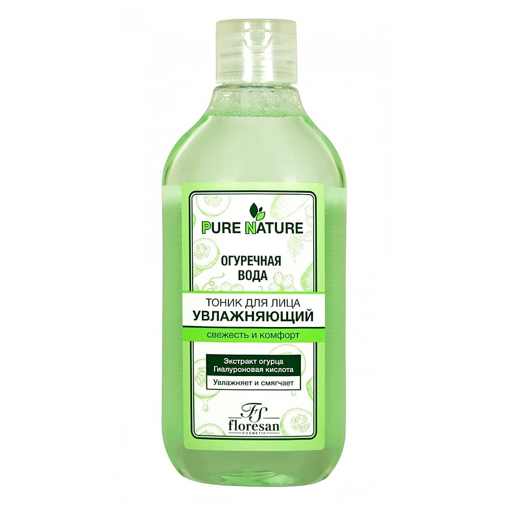 FLORESAN Pure Nature увлажняющий тоник 300 мл