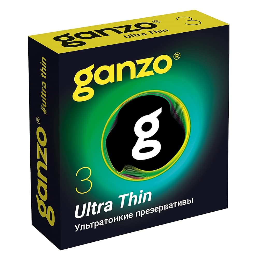 GANZO Ultra Thin ультрактонкие презервативы, №3