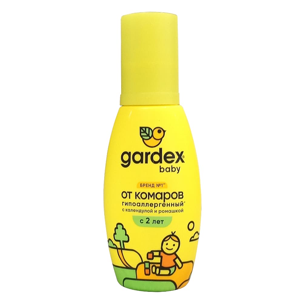 Gardex Baby Спрей от комаров с 2-х лет, календула и ромашка, 100 мл