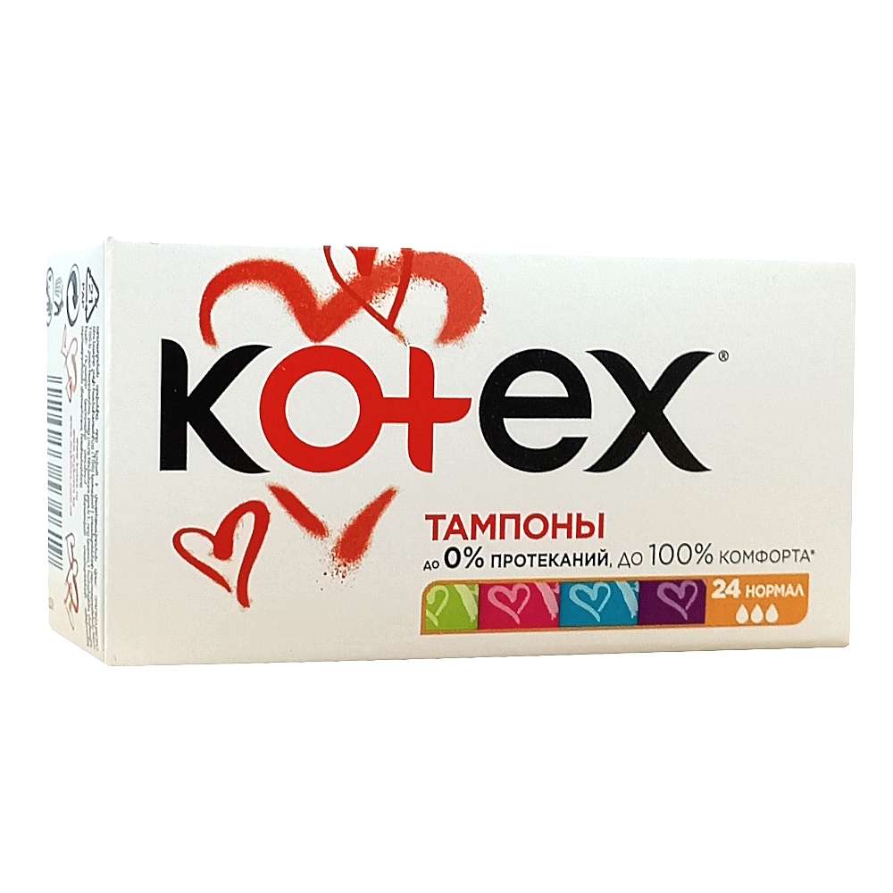 KOTEX Нормал тампоны, №24