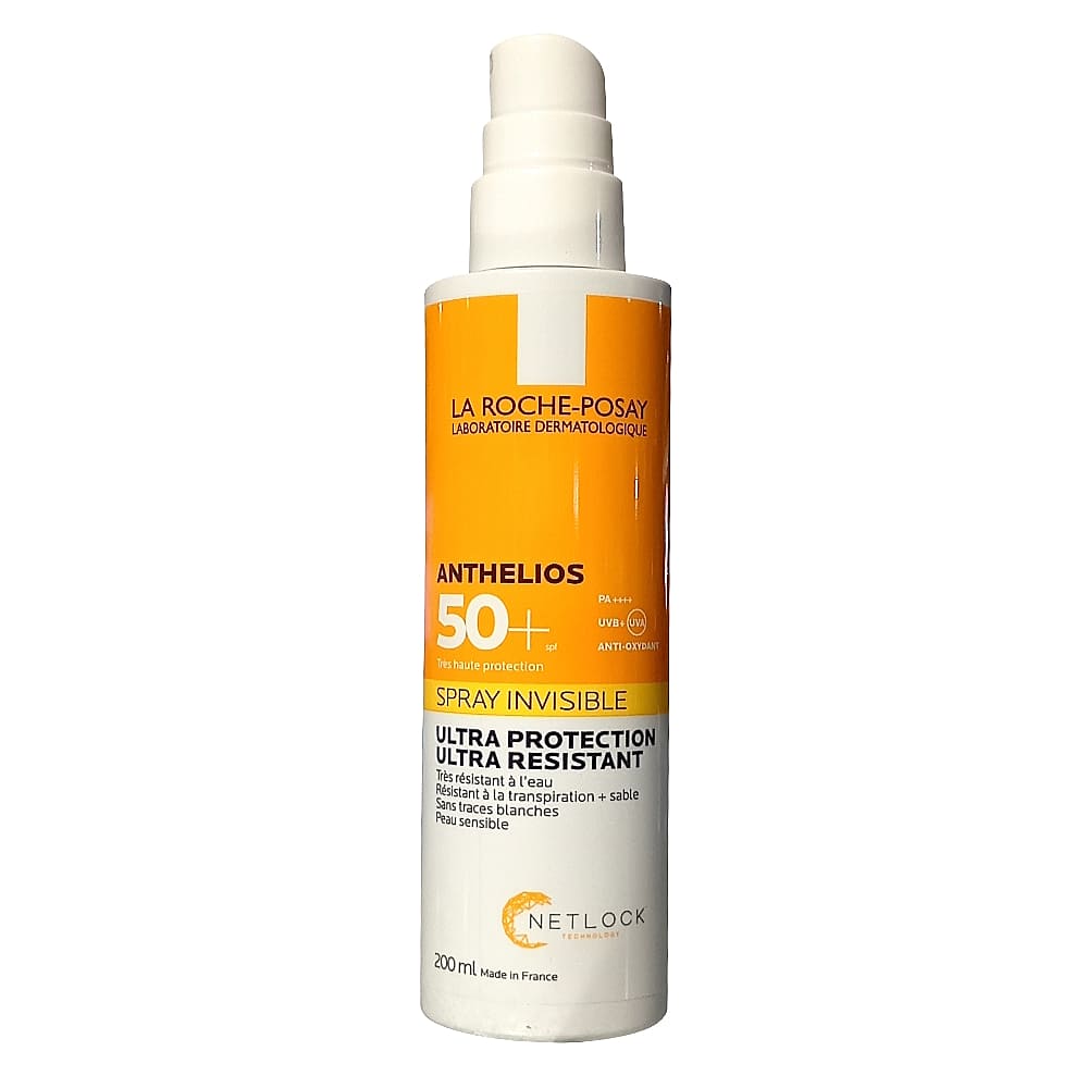 La Roche-Posay Anthelios солнцезащитный невидимый спрей для лица и тела SPF 50+, 200 мл
