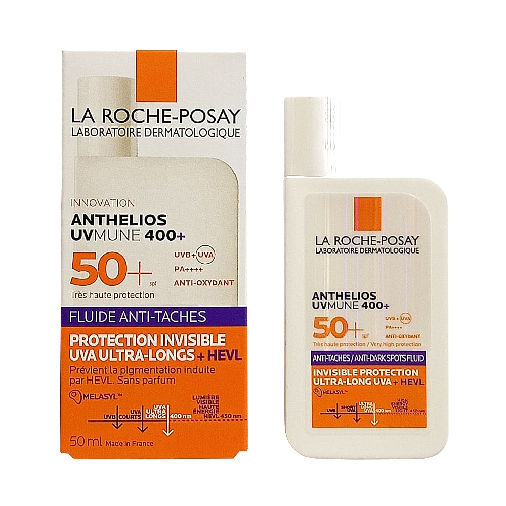 La Roche-Posay Anthelios солнцезащитный флюид против пигментации для лица UVMUNE 400+ SPF50+, 50 мл