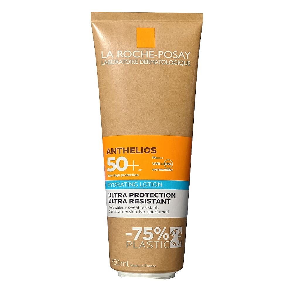 La Roche-Posay Anthelios увлажняющее солнцезащитное молочко для лица и тела в эко-тубе SPF 50+ 250 мл