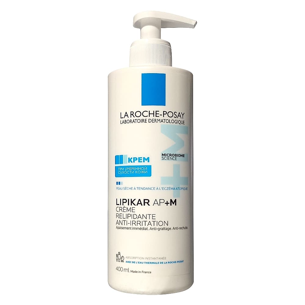 La Roche-Posay Lipikar липидовосполняющий крем для лица и тела AP+M, 400 мл