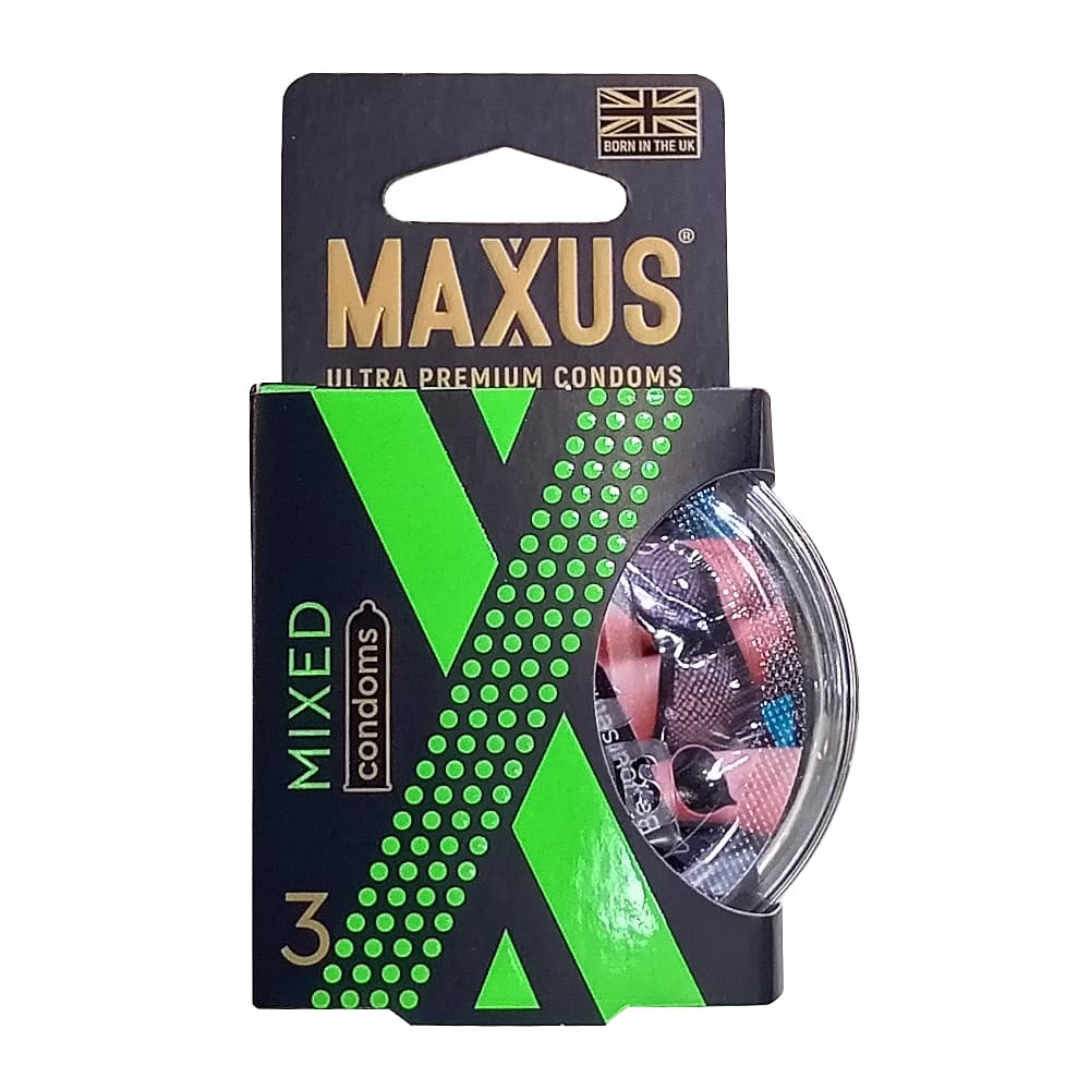 MAXUS Mixed презервативы, №3