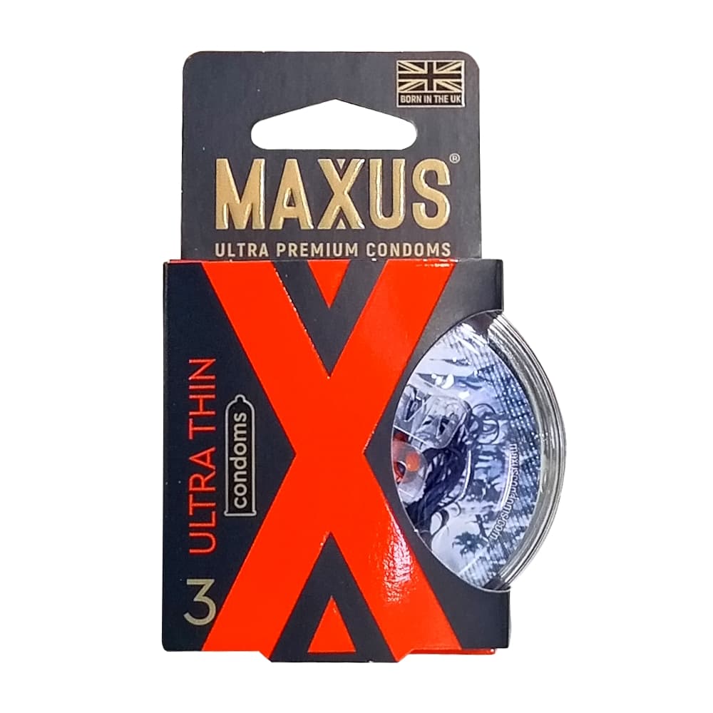 MAXUS Ultra Thin ультратонкие презервативы, №3