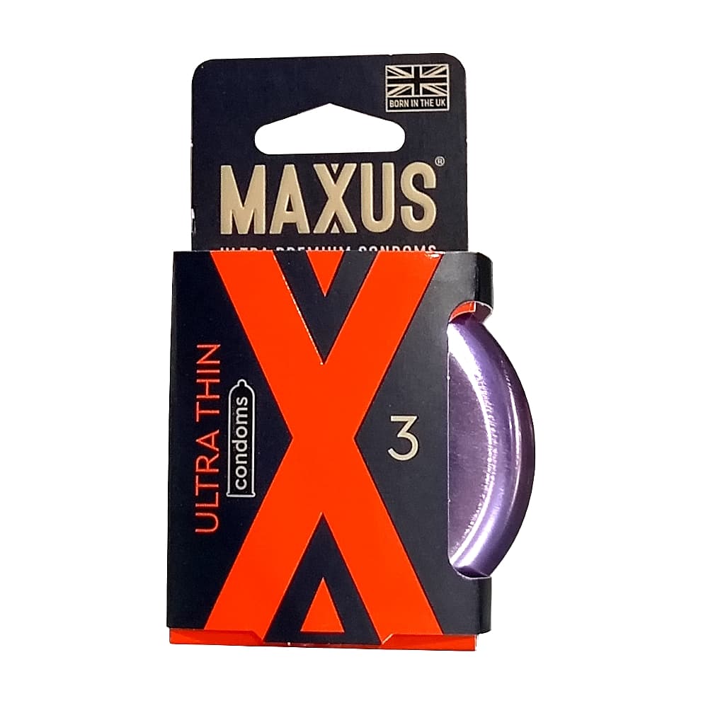 MAXUS Ultra Thin ультратонкие презервативы, №3