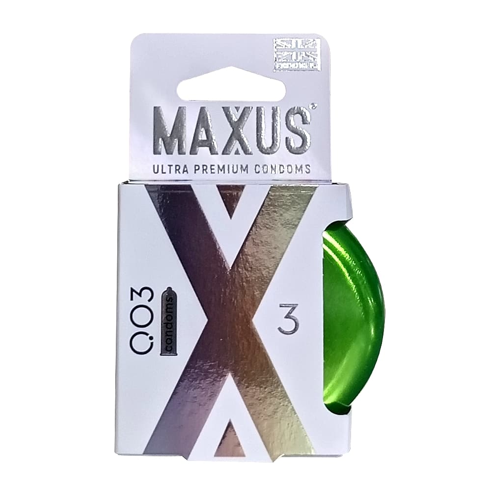 MAXUS презервативы тонкие, №3