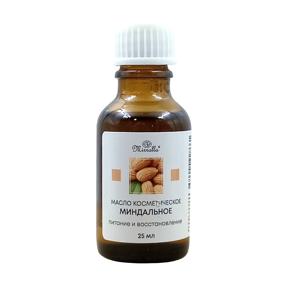 MIRROLLA косметическое масло миндаля, 25 мл.