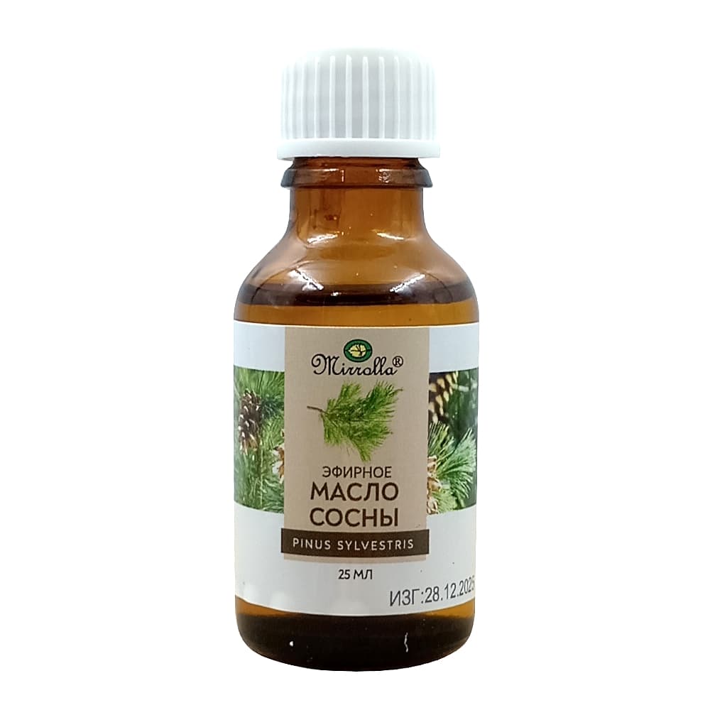MIRROLLA эфирное масло сосны, 25 мл.