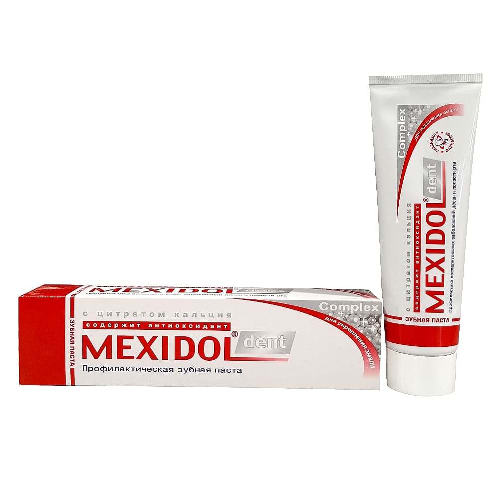Mexidol dent Complex зубная паста, 100г