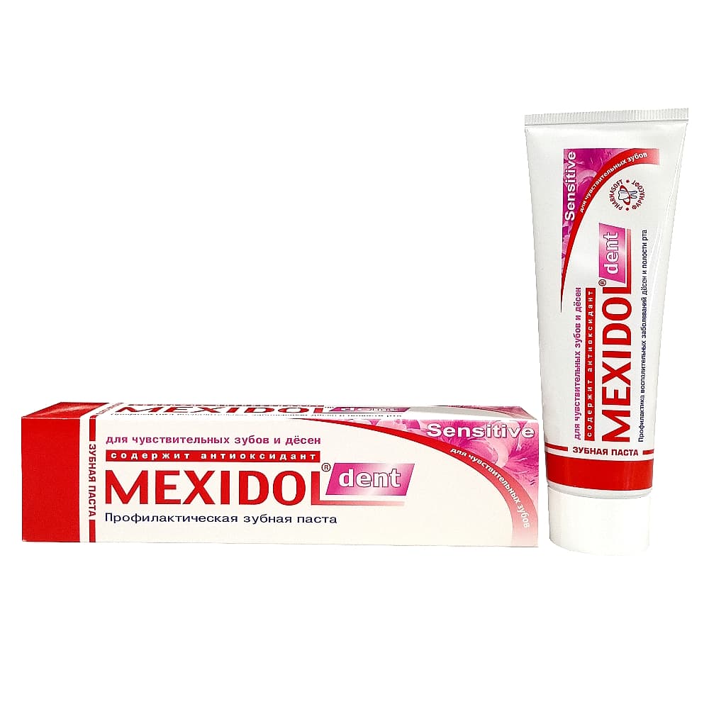 Mexidol dent Sensitiv зубная паста, 100г