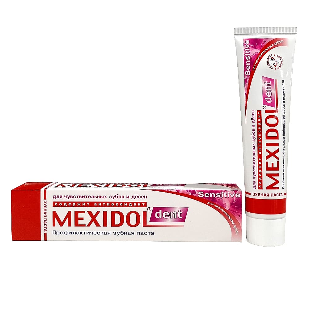 Mexidol dent Sensitive зубная паста, 65г