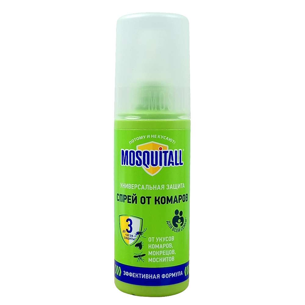 Mosquitall Универсальная защита Спрей от комаров 100 мл