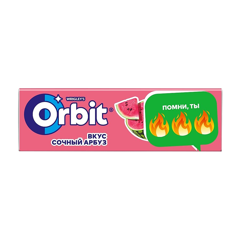 ORBIT жевательная резинка (арбуз) 13,6гр