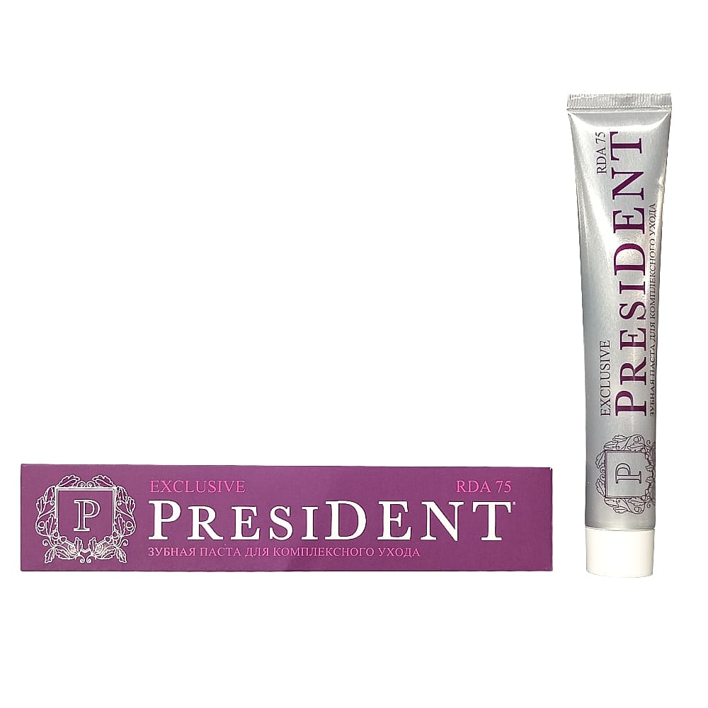 PRESIDENT Profi Exclusive зубная паста, 75 мл.