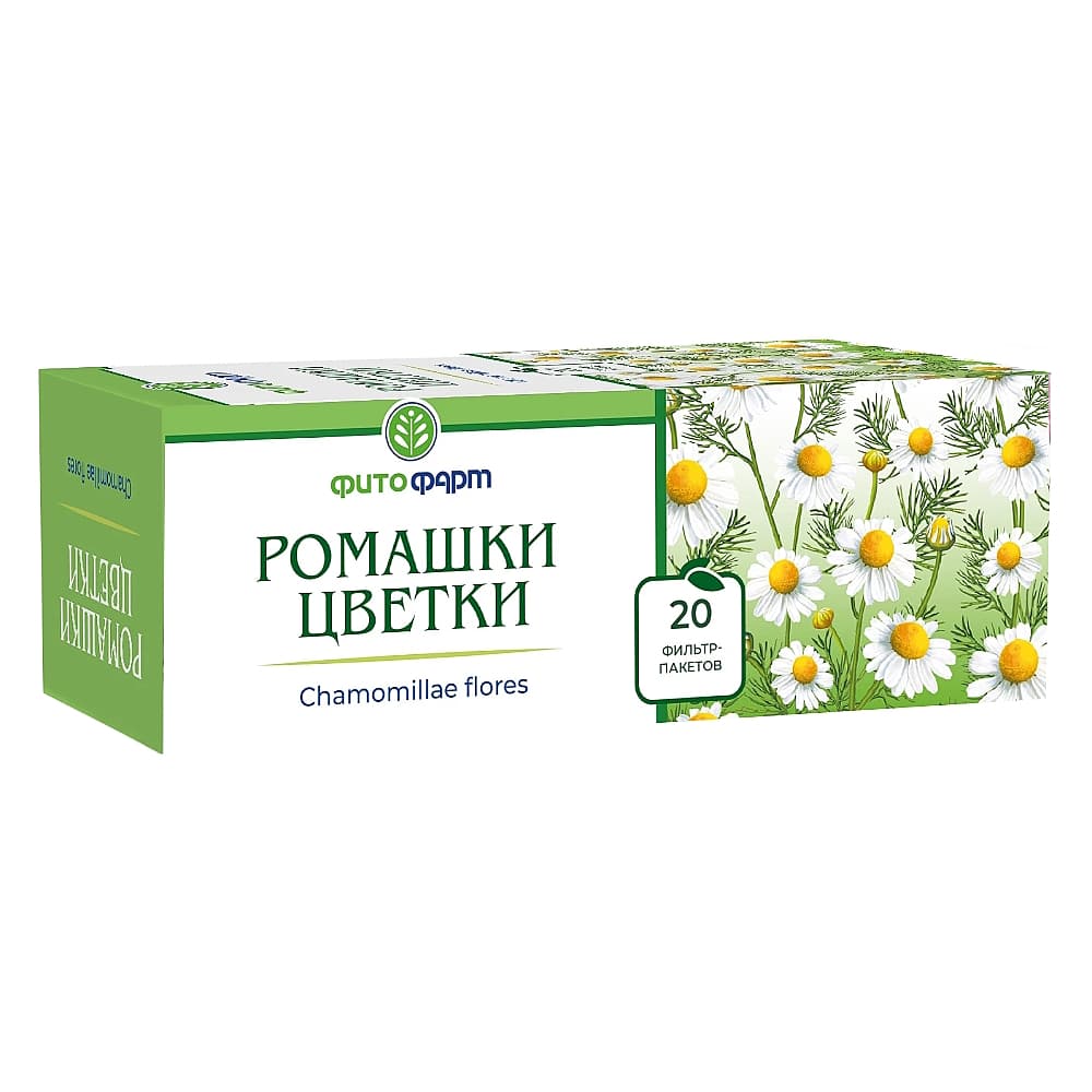 Ромашки цветки фильтр-пакеты по 1,5г, 20шт