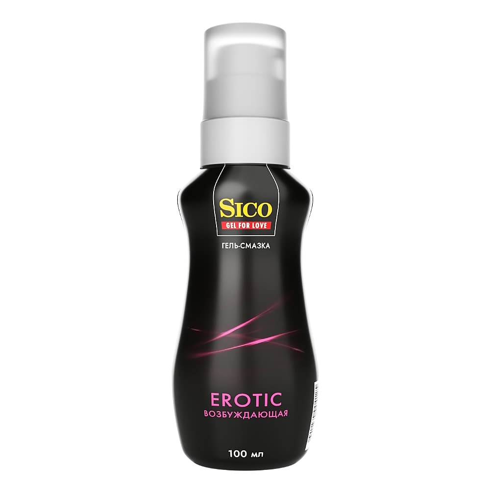 SICO Erotic возбуждающая гель-смазка, 100 мл.