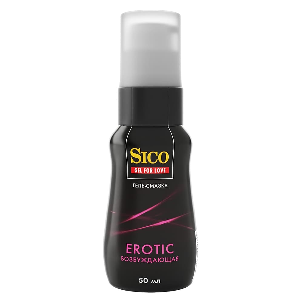 SICO Erotic возбуждающая гель-смазка, 50 мл.