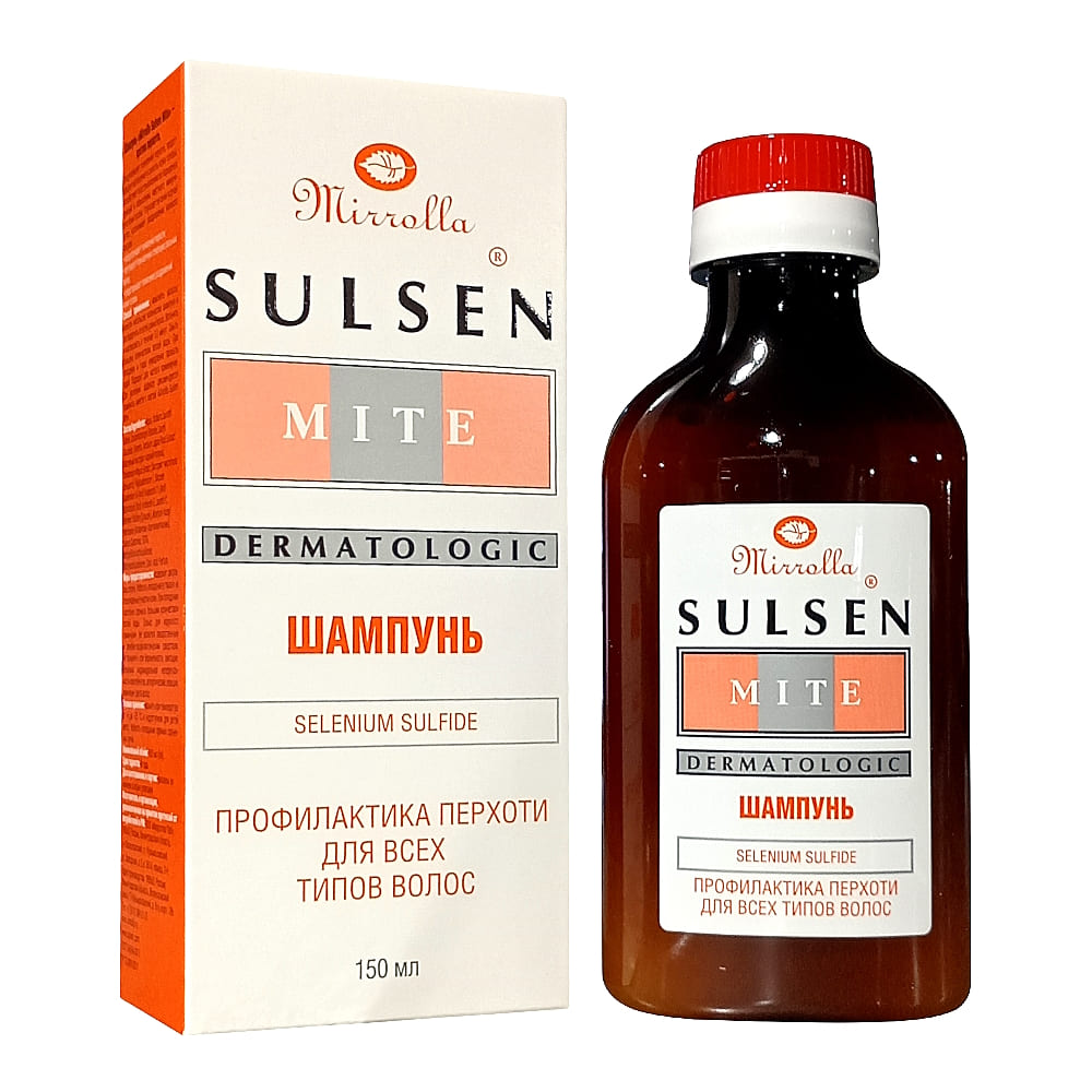 SULSEN Mite шампунь 1%, 150 мл.