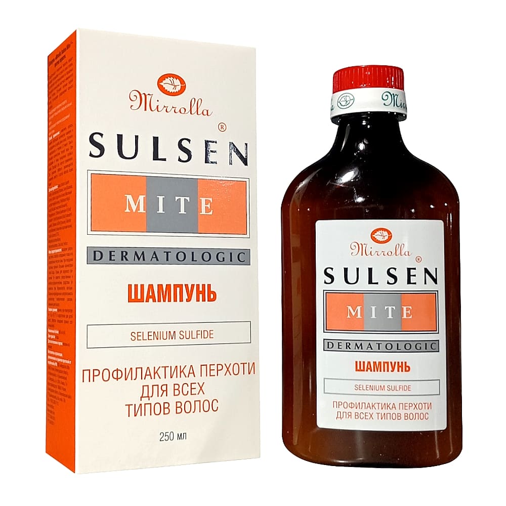 SULSEN Mite шампунь 1%, 250 мл.