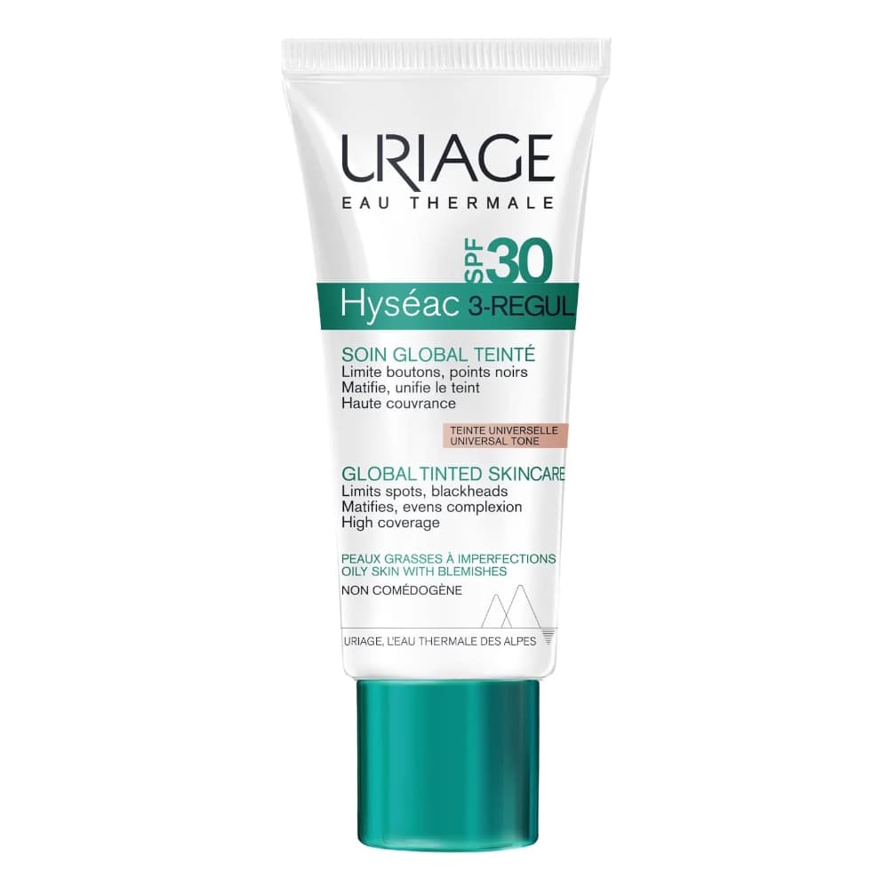 URIAGE Hyseac 3-regul универсальный тональный уход SPF30, 40 мл