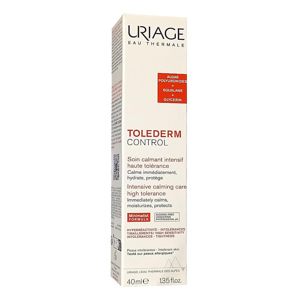 URIAGE Tolederm интенсивный успокаивающий крем для гиперчувствительной кожи, 40 мл
