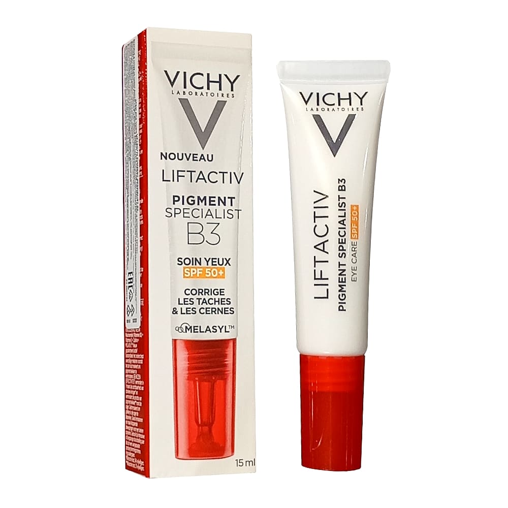 VICHY Liftactiv крем для кожи вокруг глаз против пигментации Pigment Specialist B3 SPF50+, 15 мл