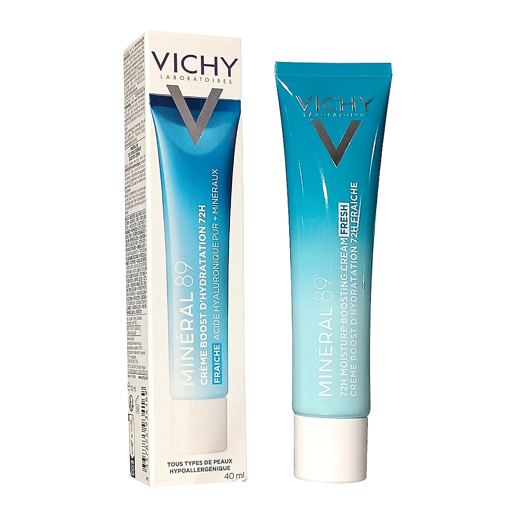 VICHY Mineral 89 интенсивно увлажняющий крем 72ч для всех типов кожи, 40 мл