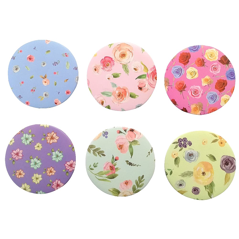 ZINGER зеркало складное цветочный микс/ 5393630