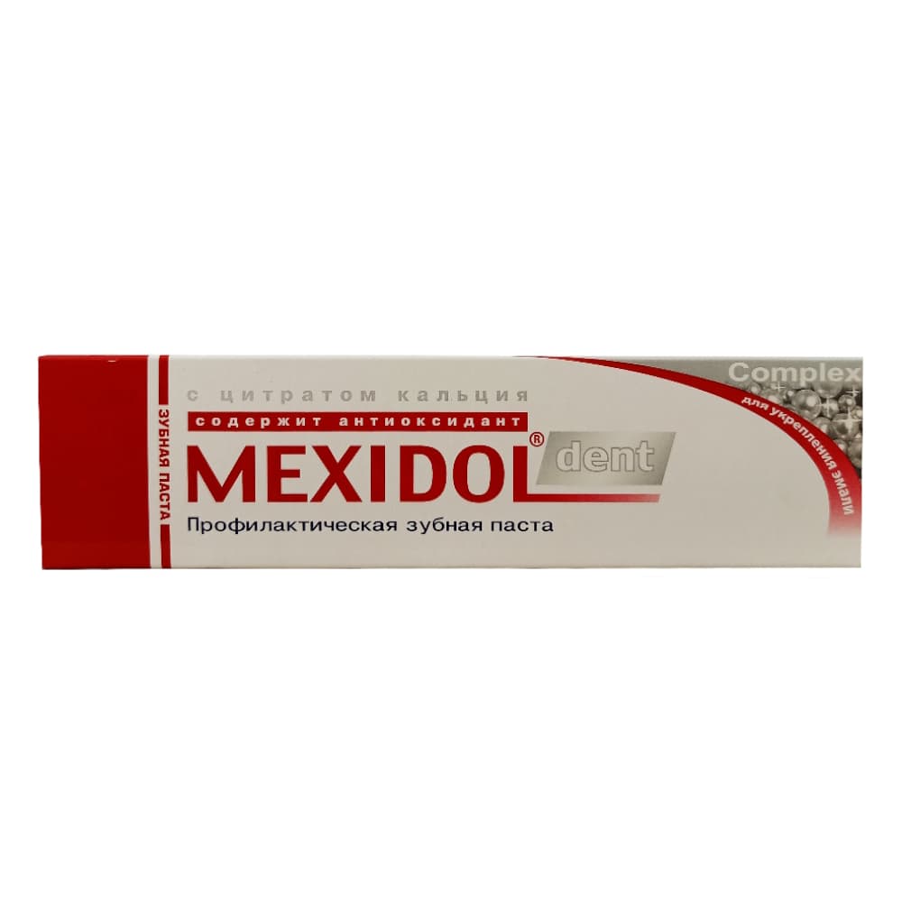 Mexidol dent Complex зубная паста, 100г