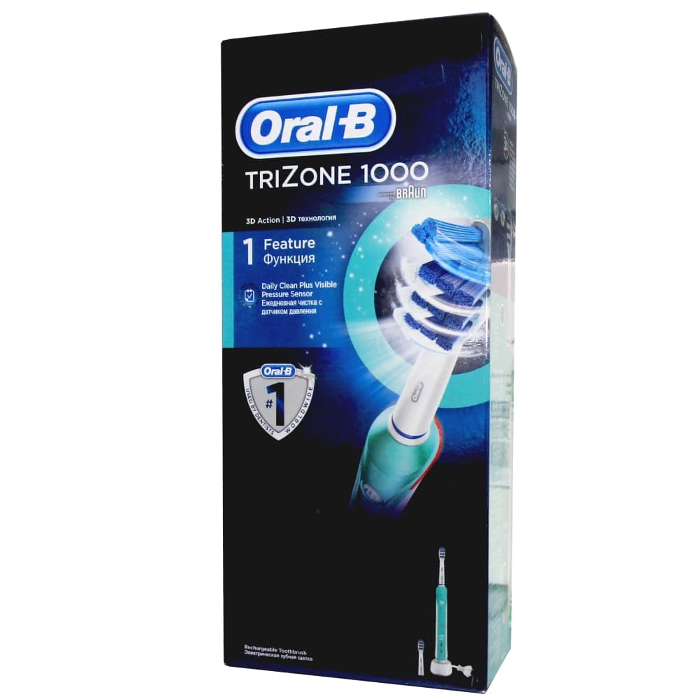 Oral-B Электрическая зубная щетка TRIZONE 1000