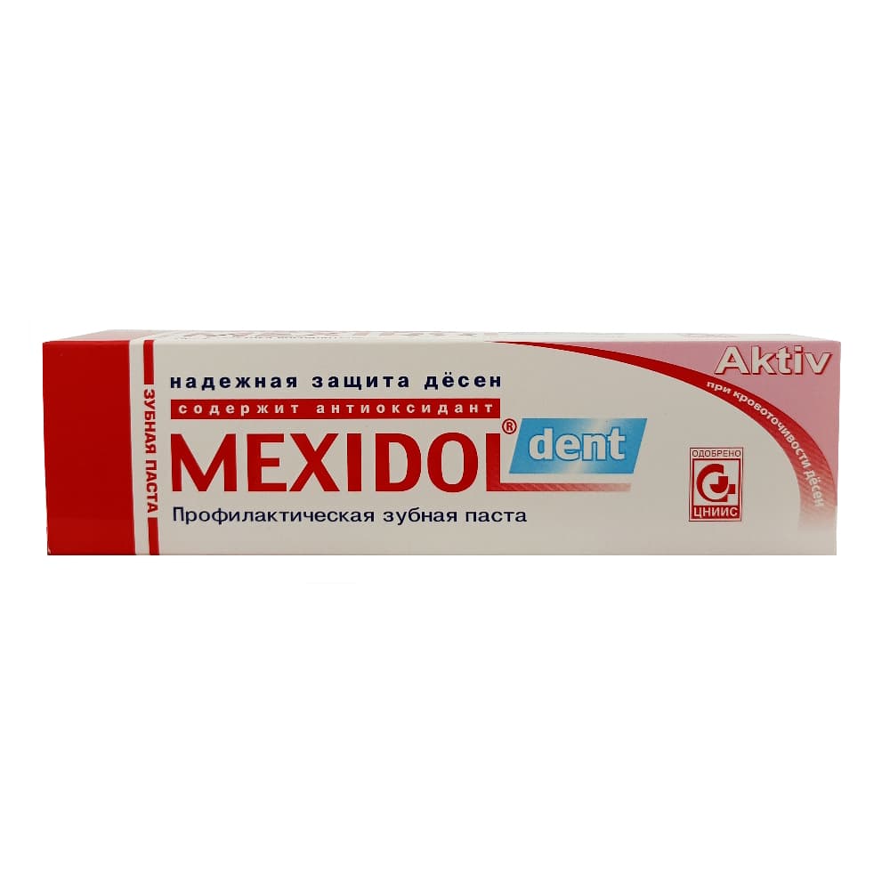 Mexidol dent Activ зубная паста, 100г