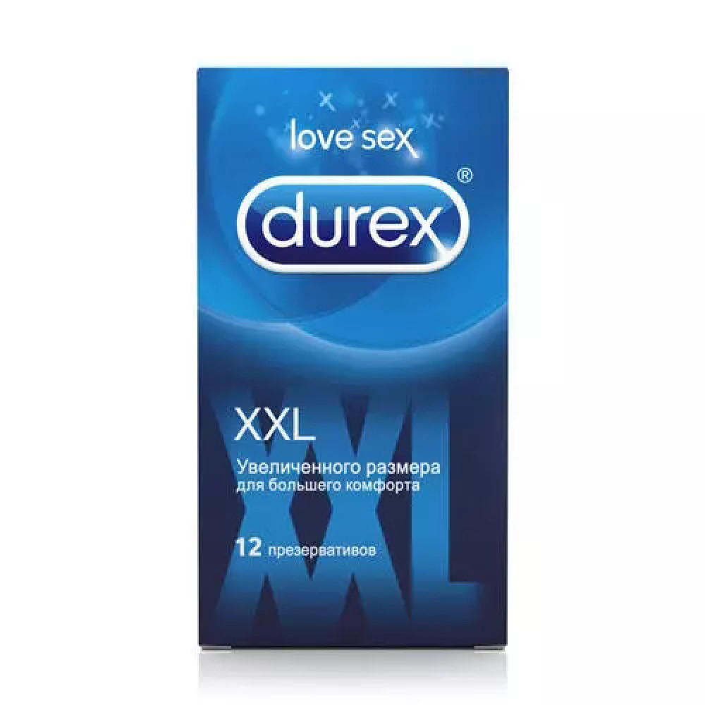 DUREX презервативы XXL, №12