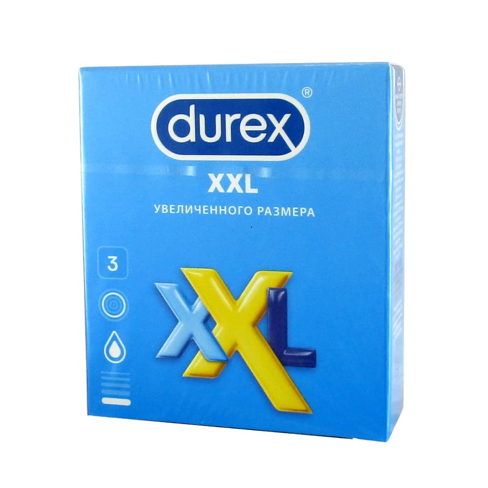 Презервативы Durex XXL 3 шт.